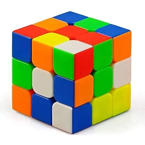 Plastic Rubik Cube, Multicolor