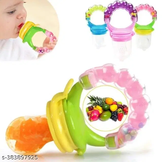 Silicone Fruit Nibbler for Baby, Multicolor
