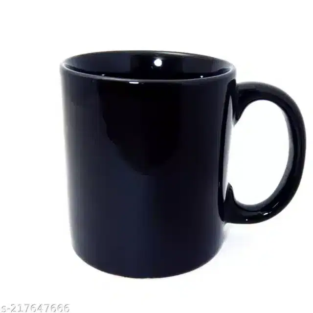 Ceramic Cup, Black, 300 ml