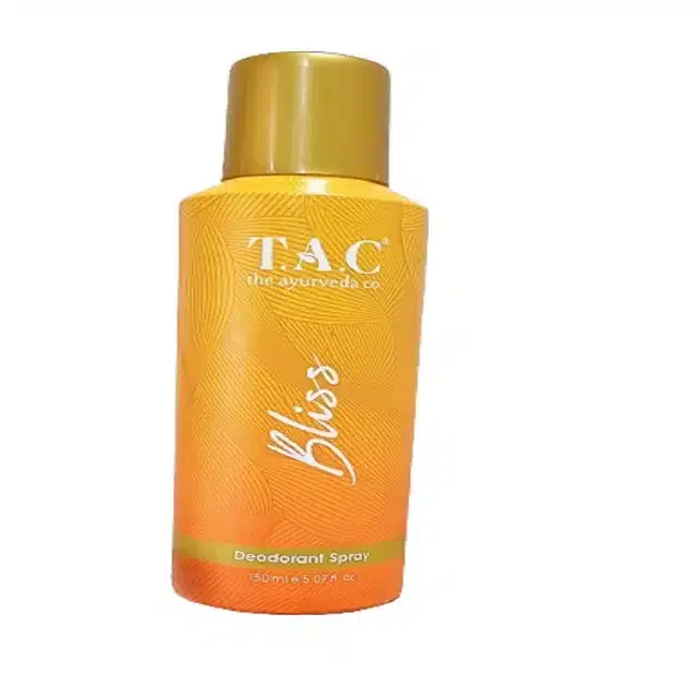 T.A.C. Bliss Spray Deodorant for Men & Women, 150 ml