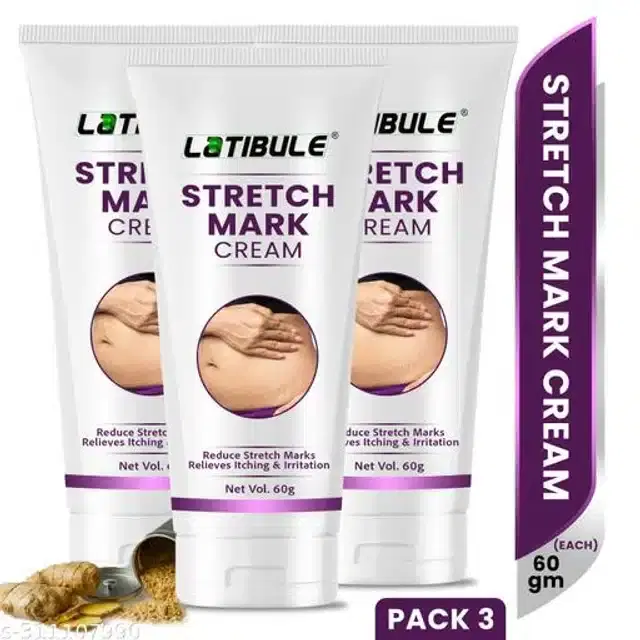 Latibule Stretch Mark Removal Cream, 60 g, Pack of 3
