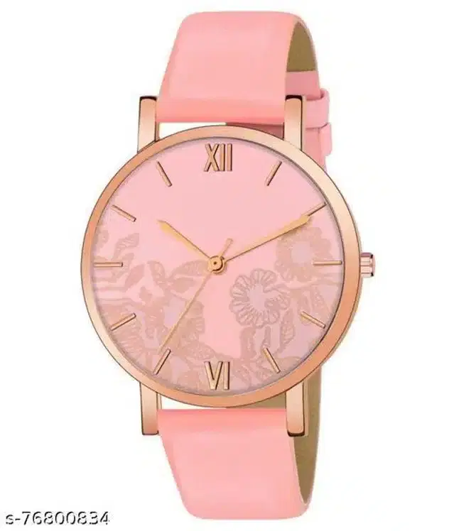 Analog Watch for Women (Pink)