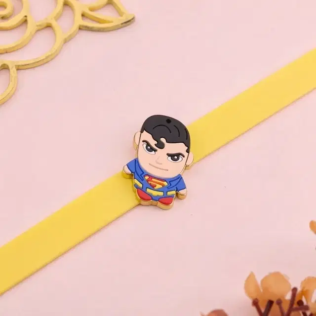 Kids Slap Band Superman Rakhi