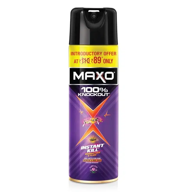 Maxo Flying Insect Killer Mosquito And Fly Spray, 200 ml