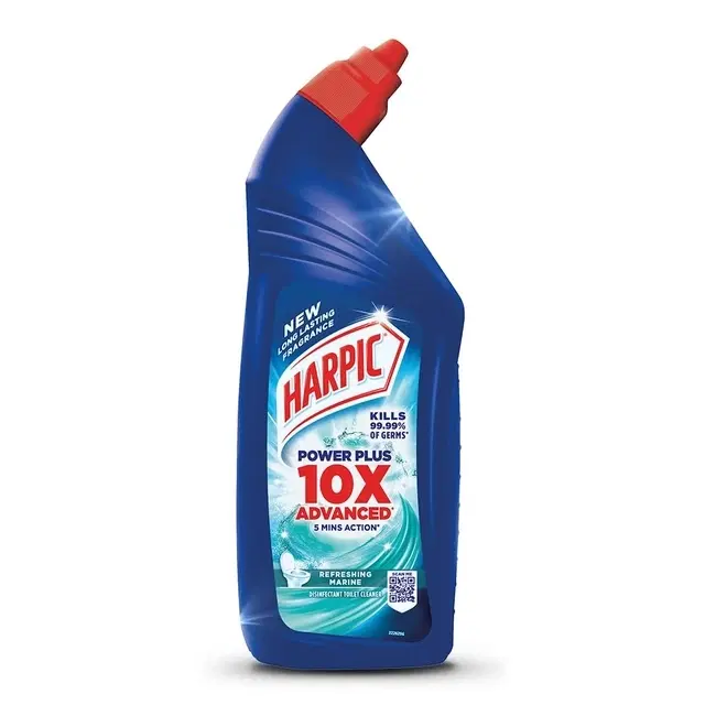 Harpic Disinfectant Marine Liquid Toilet Cleaner, 1L