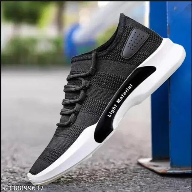Casual Shoes for Men (Black, 7)