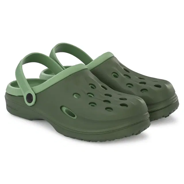 Clogs for Men, Green (10)