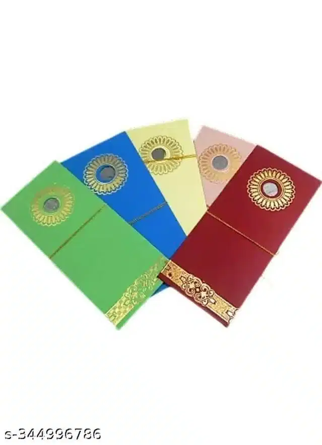 Designer Gift Envelope, Multicolor, Pack of 50