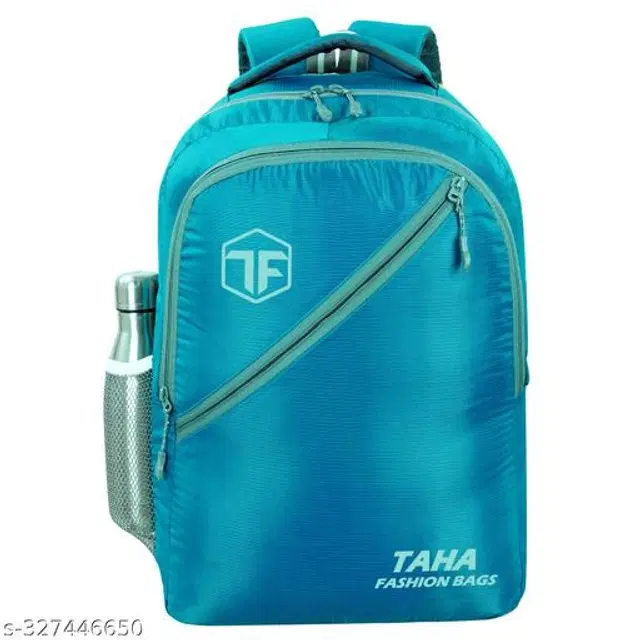 Taha Polyester Backpack for Kids, Sky Blue, 30 L