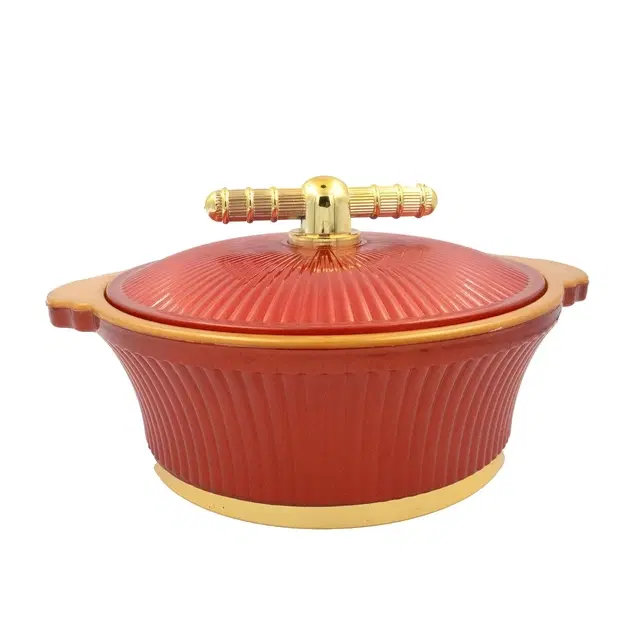 Stainless Steel Casseroles, Red (2500 ml)