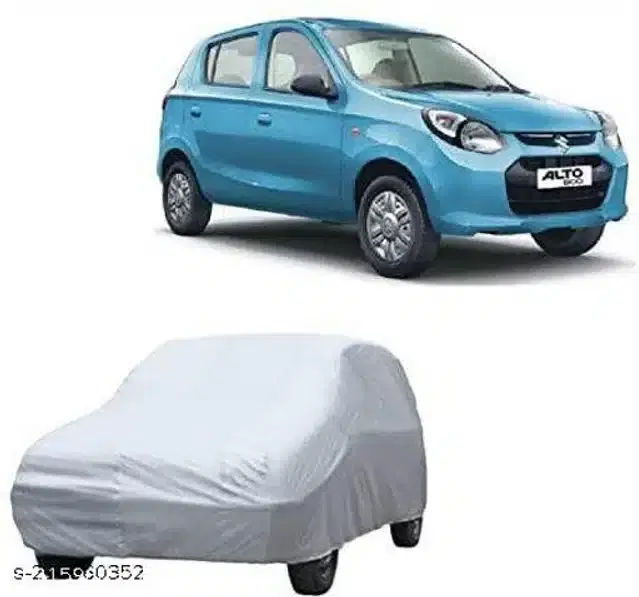 Taffeta Waterproof Car Cover for Maruti Suzuki Alto 800, Multicolor
