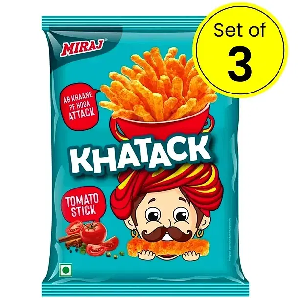 Miraj Khatack Tomato Stick 3X80 g (Pack Of 3)