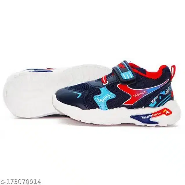 Sports Shoes for Kids (Black, 3-3.5 Years)