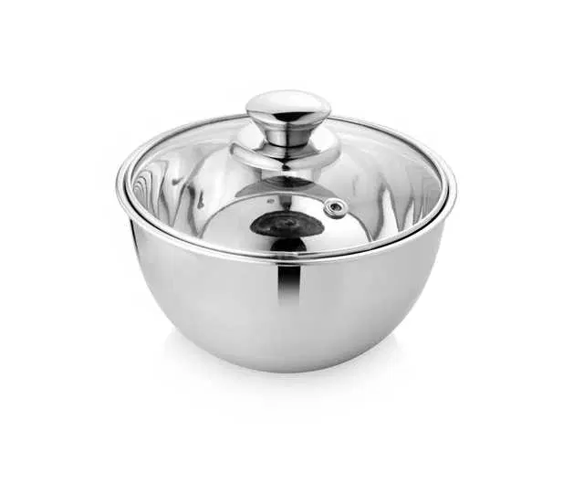Urban Spoon Stainless Steel Pu Insulated Double Wall U Shape Serving Bowl, Pack Of 1, 1500 ml, VIH-12