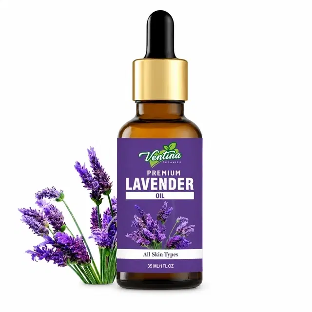 Organics Best 100% Natural & Pure Lavender Essential Oil for Hair, Skin & Face, 30 ml