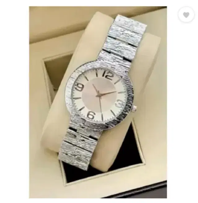 Analog Watch for Women (Silver)