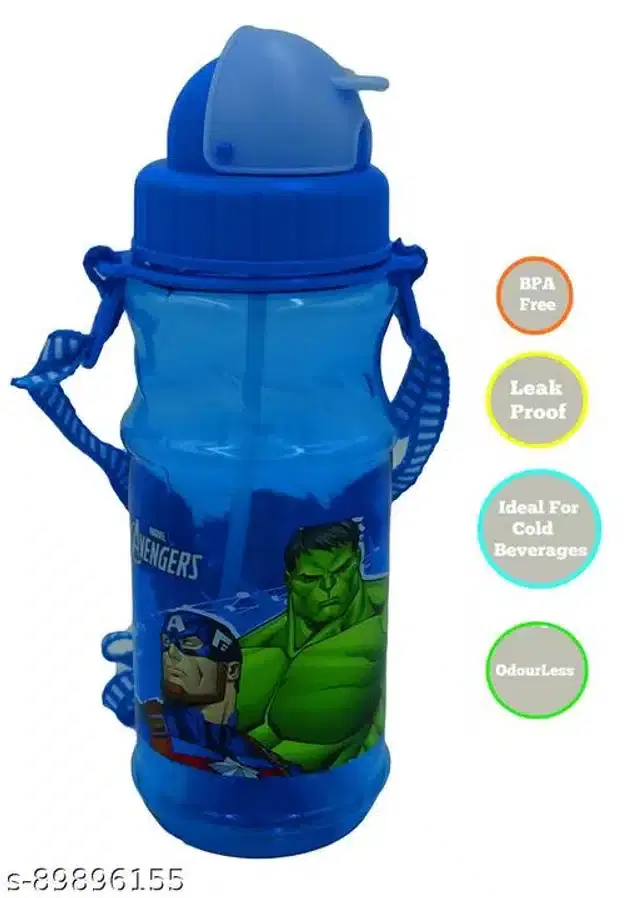 Water Bottle for Kids, Blue