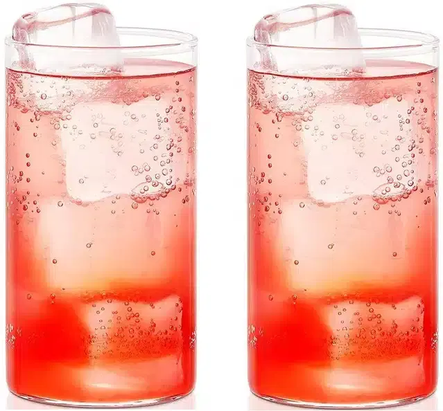 Liquor cum Cocktail Glasses, Transparent, 280 ml, Pack of 2