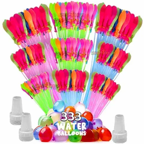 333 Pcs  Holi Water Balloon For Kids Boys, Girls, Multicolour (Set Of 1)