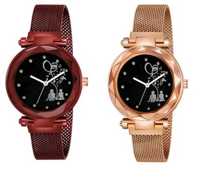 Analog Watch For Womens (Multicolor) (WS-495)