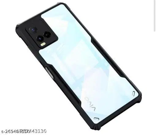 Polycarbonate Mobile Cover for Vivo Y33s, Multicolor