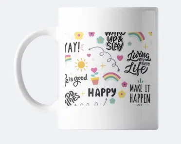 Ceramic Gifting Mug, White, 330 ml