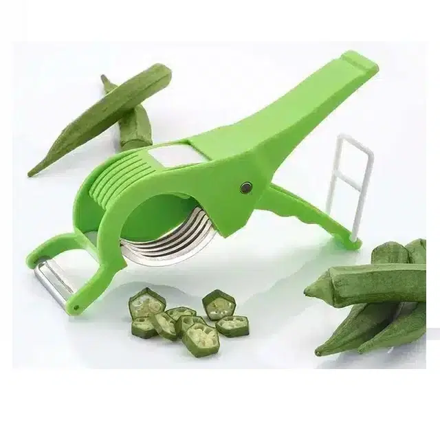 Plastic Vegetable Cutter With Peeler