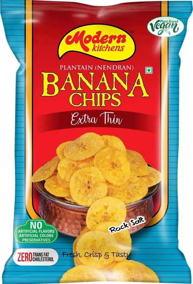 Modern Kitchens Banana Chips Salted 70 g