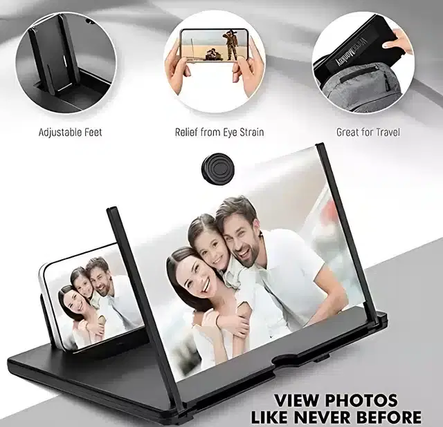 Screen Magnifiers for Mobile, Black, 8.5 inches