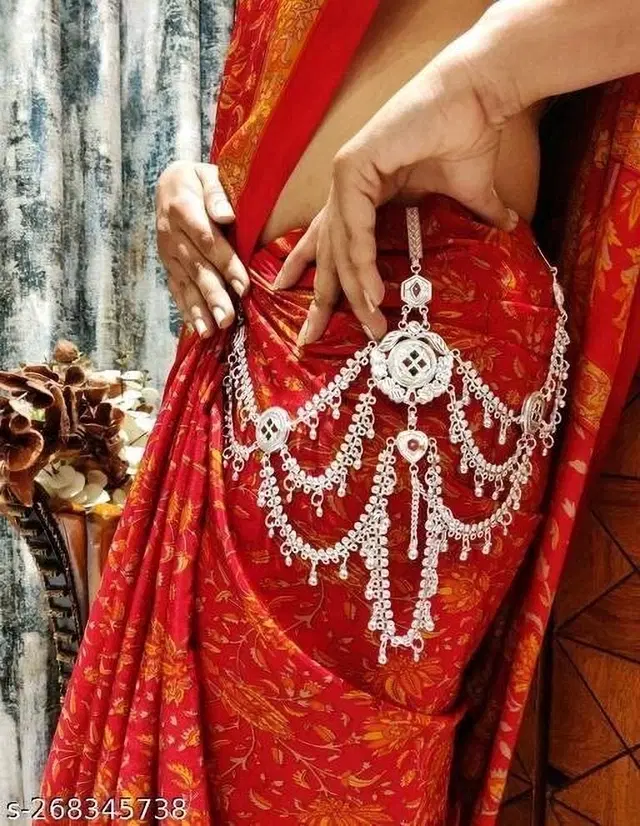 Alloy Kamarband for Women (Multicolor)