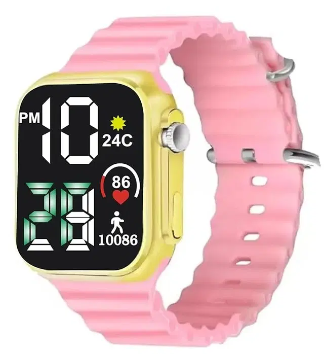 Smartwatch for Men & Women, Pink