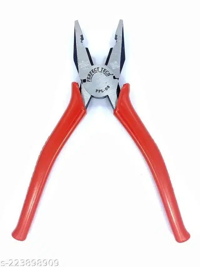 Combination Cutting Plier, Red