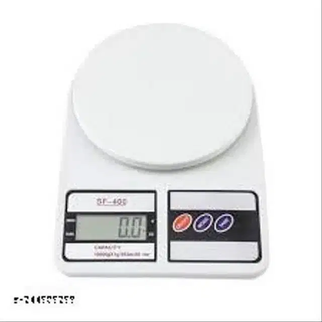 Electronic Digital Weight Machine, White