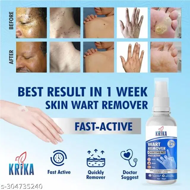 KRIKA Wart Remover Ointment, 50 g