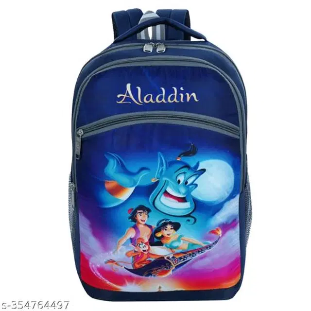 Polyester Backpacks for Kids, Navy Blue, 30 L