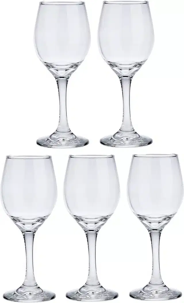 Liquor cum Cocktail Glasses, Transparent, 250 ml, Pack of 5