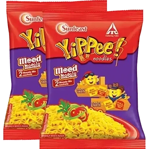 Sunfeast Yippee Mood Masala Noodles, 2X72.6 g (Set Of 2)