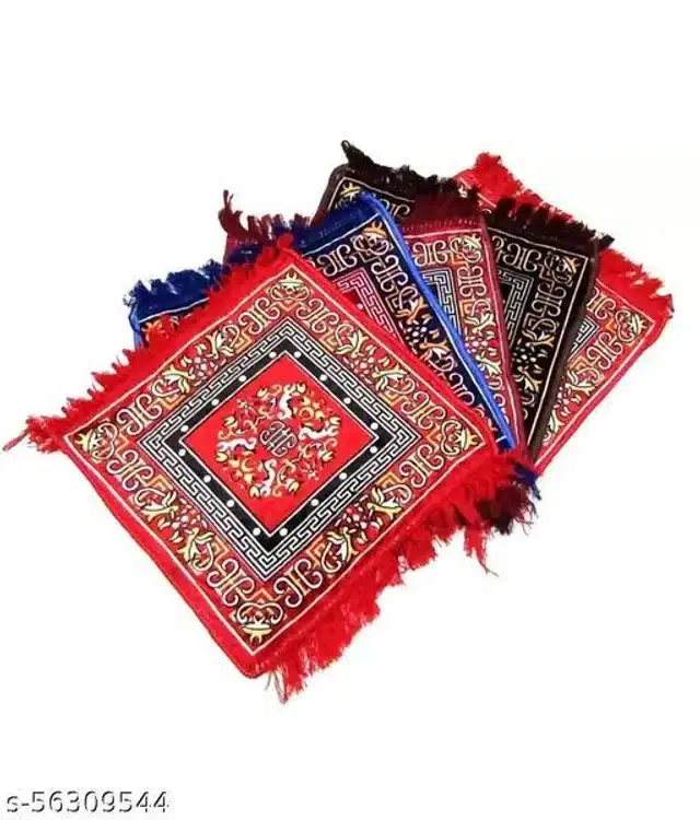 Prayer Mats, Multicolor, 20x20x0.5 inches, Pack of 5