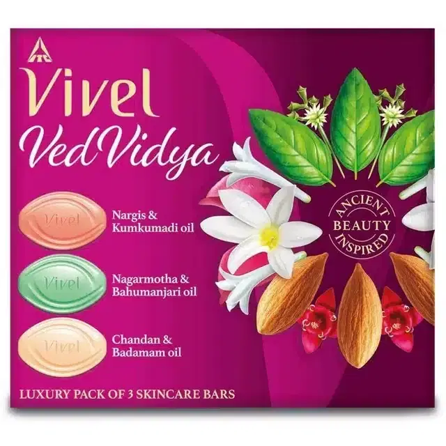 Vivel VedVidya Luxury (Pack of 3) 100 g