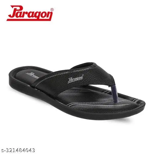 Paragon Sandals for Men (Black, 6)