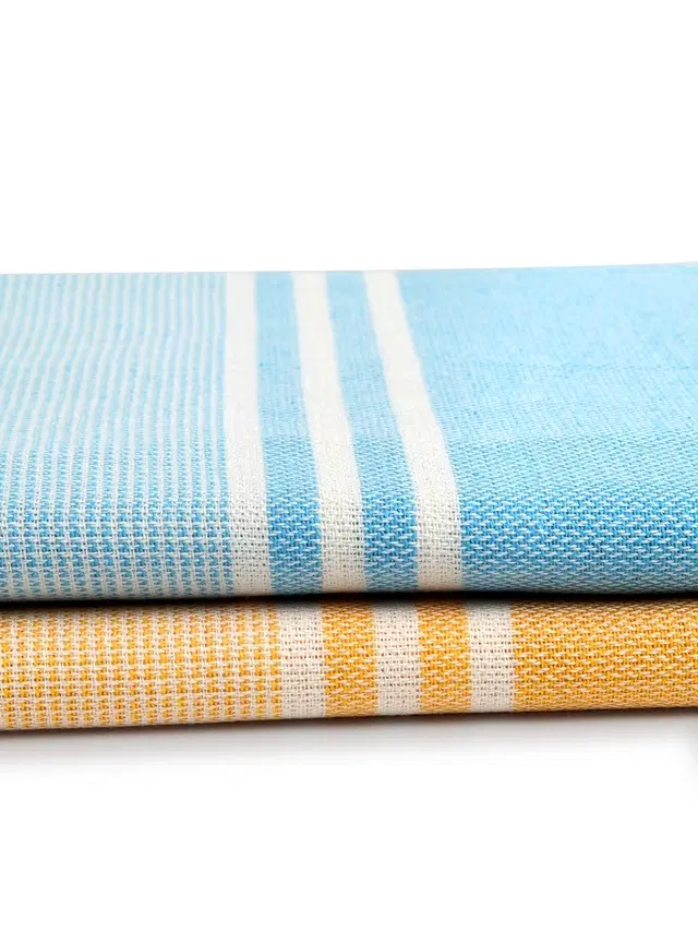 Cotton High Absorbent Bath Towels, Multicolor, Pack of 2