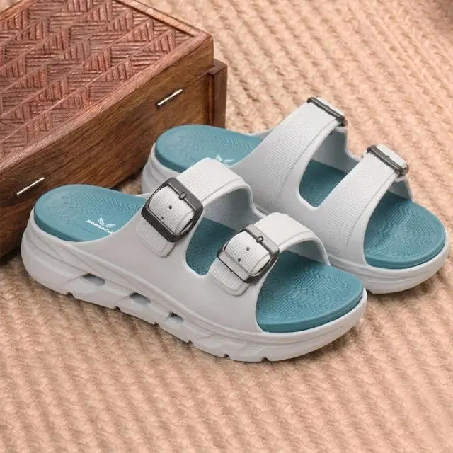 Solid Sliders for Men (Grey, 9)
