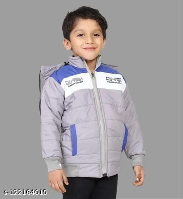 Polyester Jacket for Boys (Multicolor, 0-3 Months)