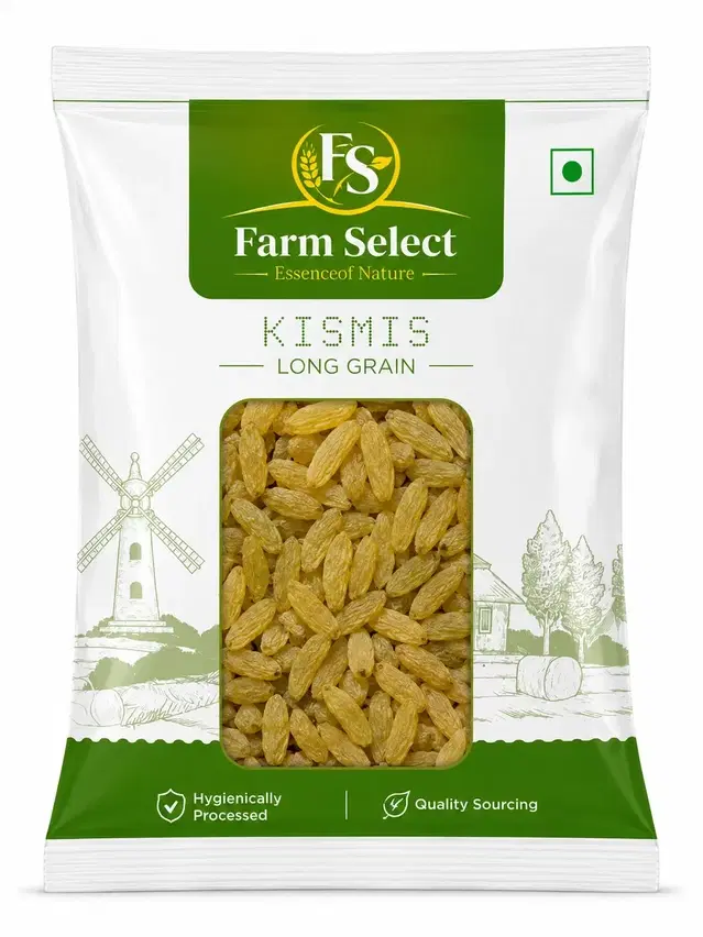 Farm Select Gold Raisin/Kishmish- 50 g