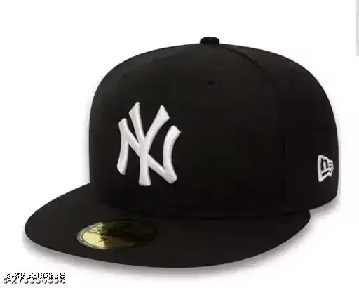 NY Baseball Cap For Men, Black