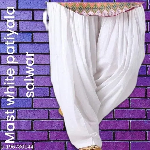 Salwar for Women (White, 28)