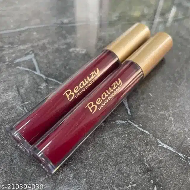 Liquid Sindoor for Women, Maroon, Pack of 2