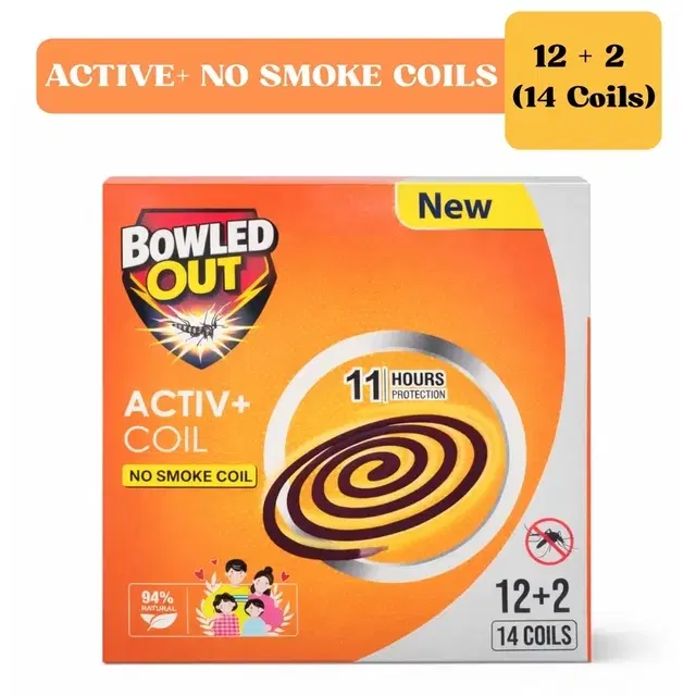 Bowled Out No Smoke Coil Red (12+2 Pcs)