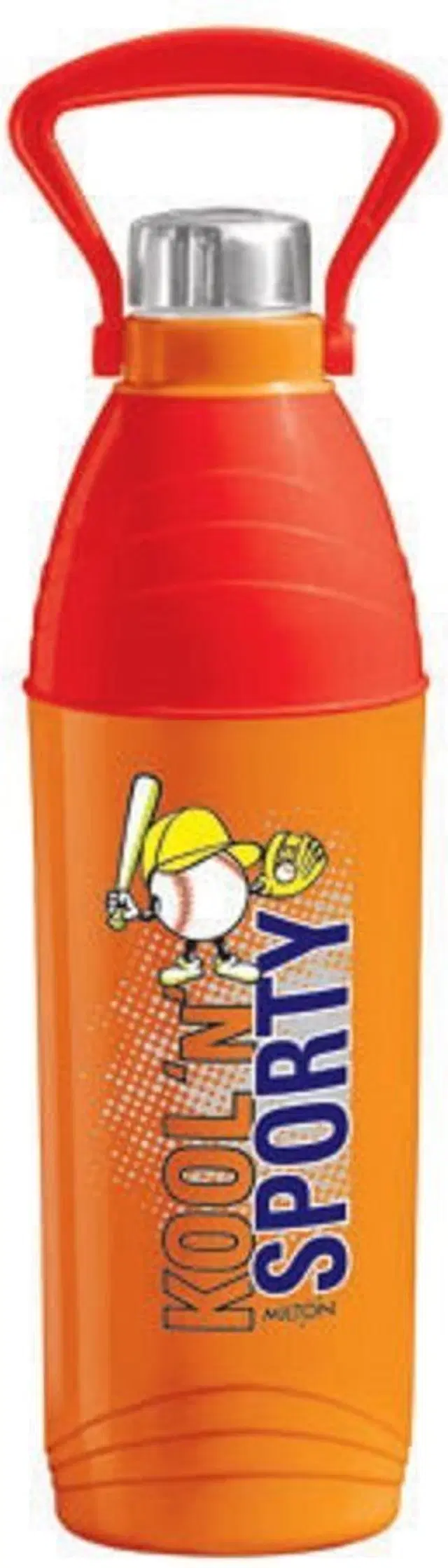 Milton Plastic Water Bottles, Orange, 1800 ml