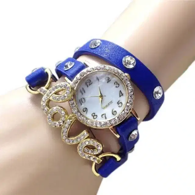 Analog Watches for Women (Blue)